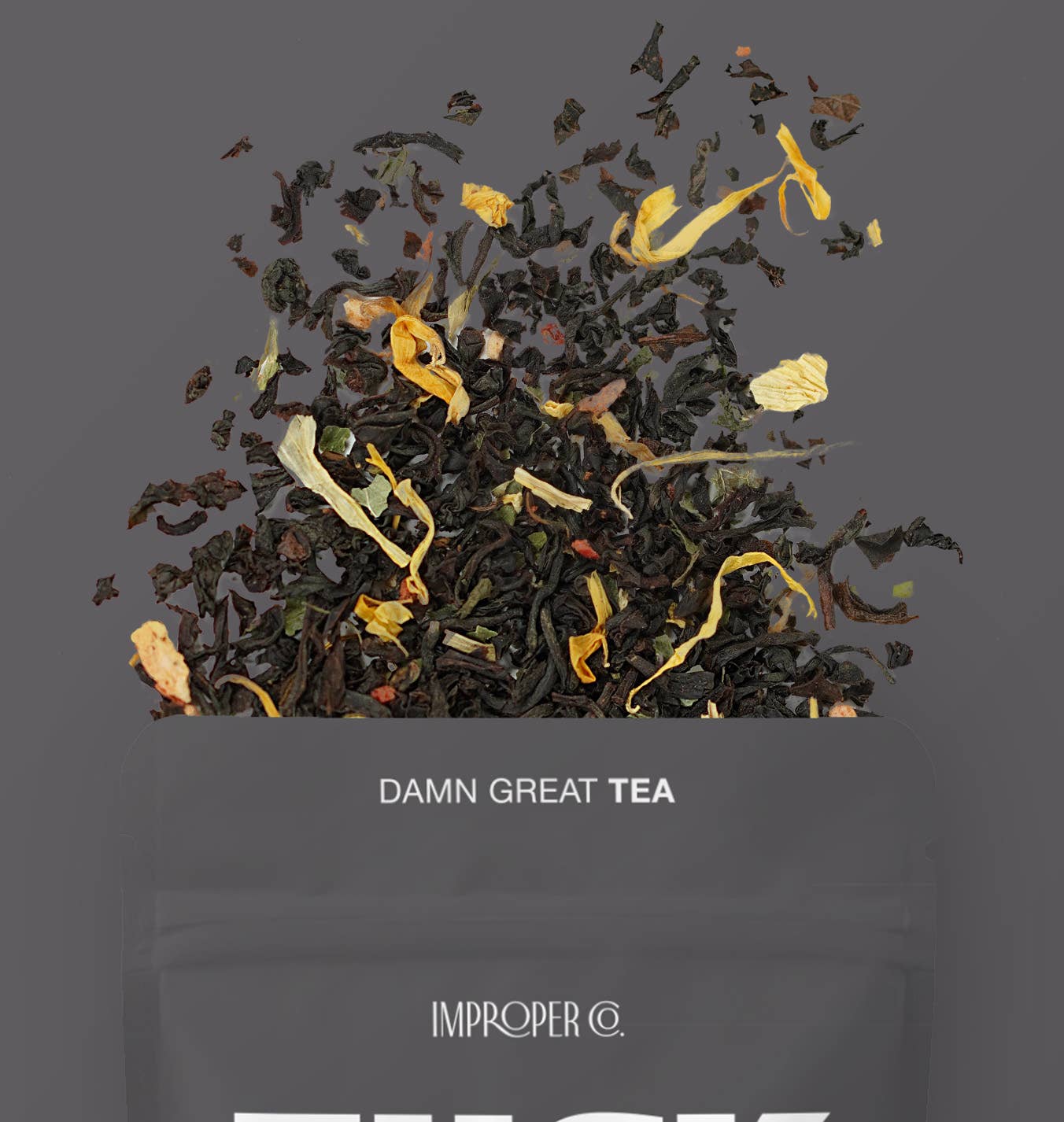 Improper Co. (No duties | Ships from CAN/USA) - Fuck Off! Black tea, 20 Servings, Flavoured Tea Blend