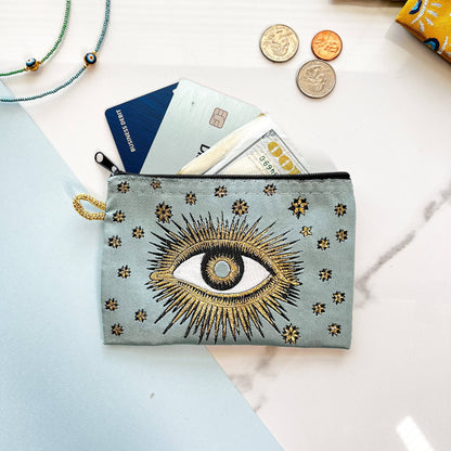 Evil Eye Coin Purse