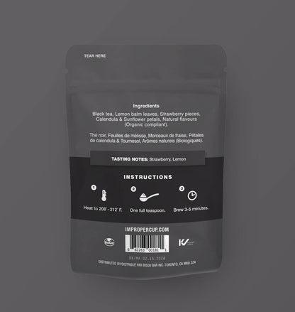 Improper Co. (No duties | Ships from CAN/USA) - Fuck Off! Black tea, 20 Servings, Flavoured Tea Blend