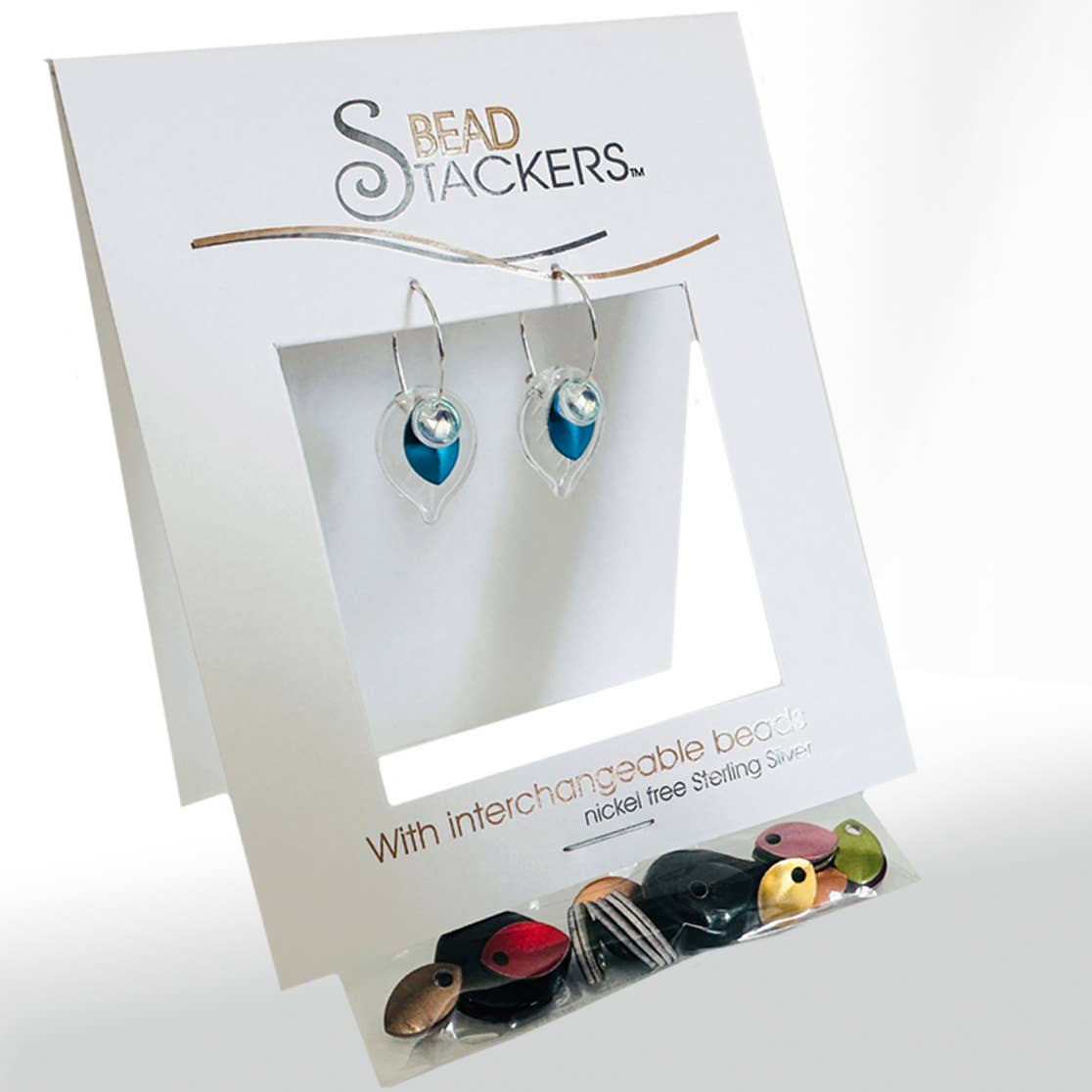 Lfgl32  - Earrings come with 9 interchangeable colours. 
