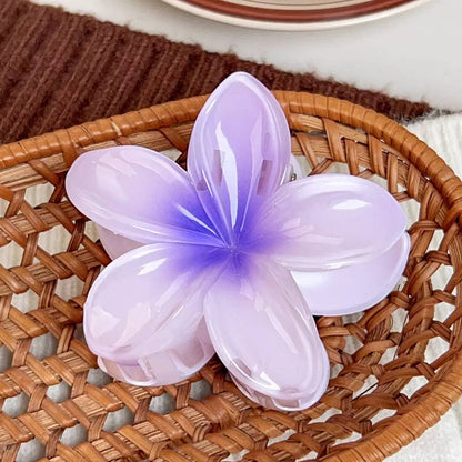 Plumeria hair clip