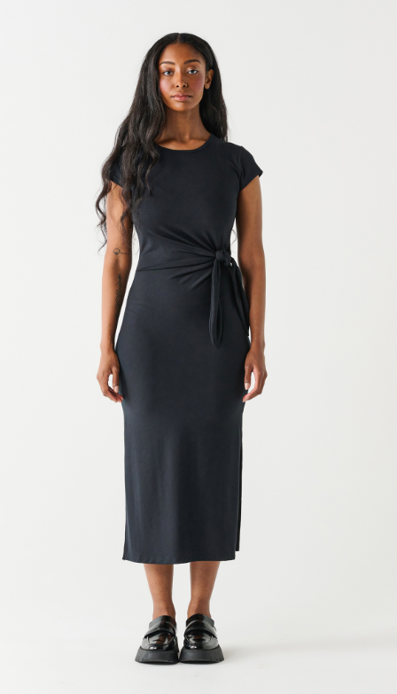Knotted Midi Tshirt Dress SALE
