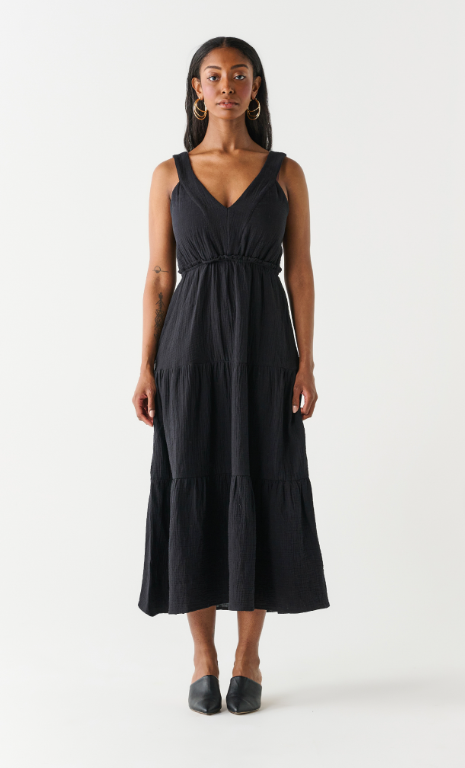 Cotton Midi Dress