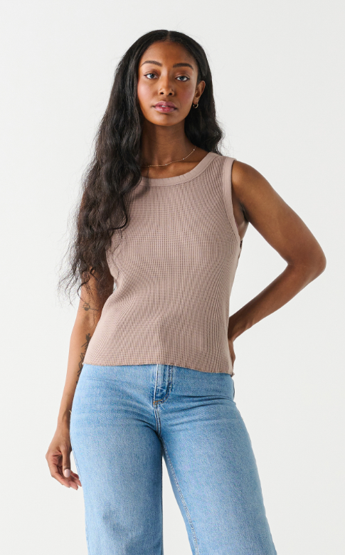 Waffle Knit Tank Top SALE