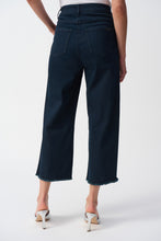 Load image into Gallery viewer, Claudia | Culotte Jeans With Embellished Front Seam 241903F25
