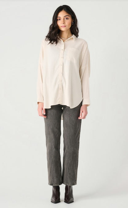 Oversized Button Front Shirt