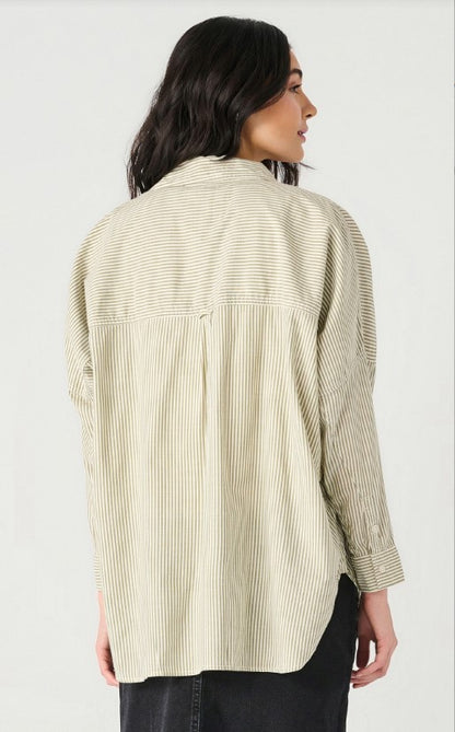 Oversized Button Front Shirt