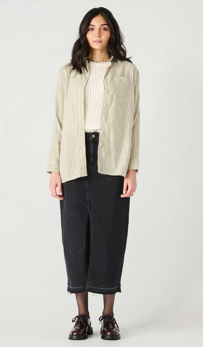 Oversized Button Front Shirt