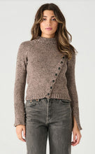 Load image into Gallery viewer, Asymetrical Button Sweater SALE
