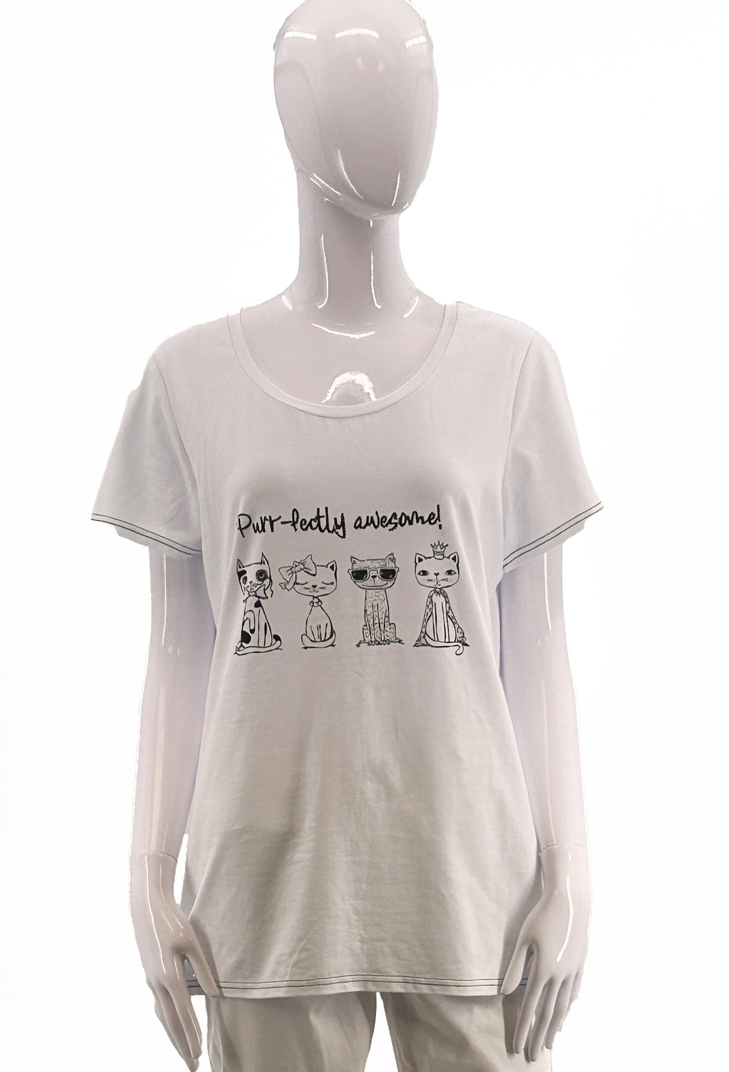 Purrfect Ladies Top