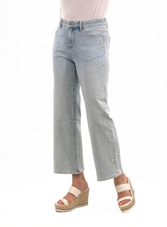 Denim 'Butterfly' Pants SALE