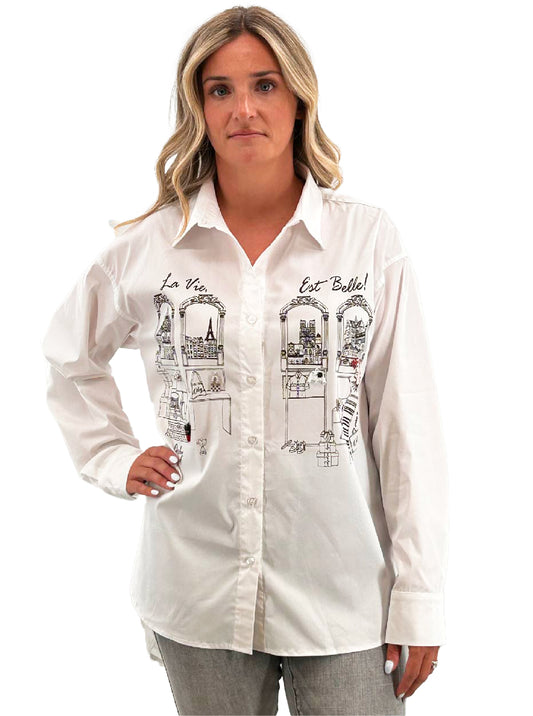 Cheryl Button Up Blouse SALE