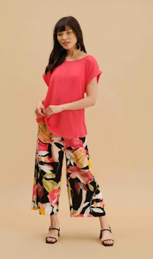 Short Sleeve Woven Top