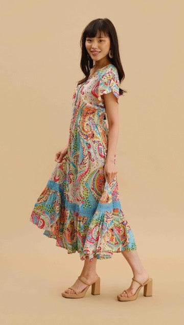 Paisley Woven Dress SALE