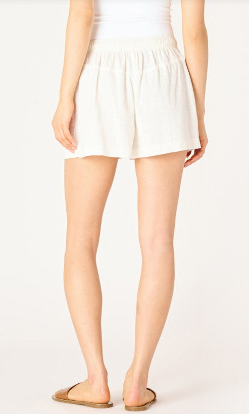 Button Front Drawstring Shorts SALE