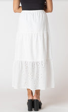 Load image into Gallery viewer, Embroidered Eyelet Maxi Skirt
