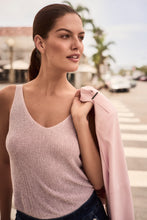 Load image into Gallery viewer, Metallic Knitted Camisole with Rhinestones 252915S26
