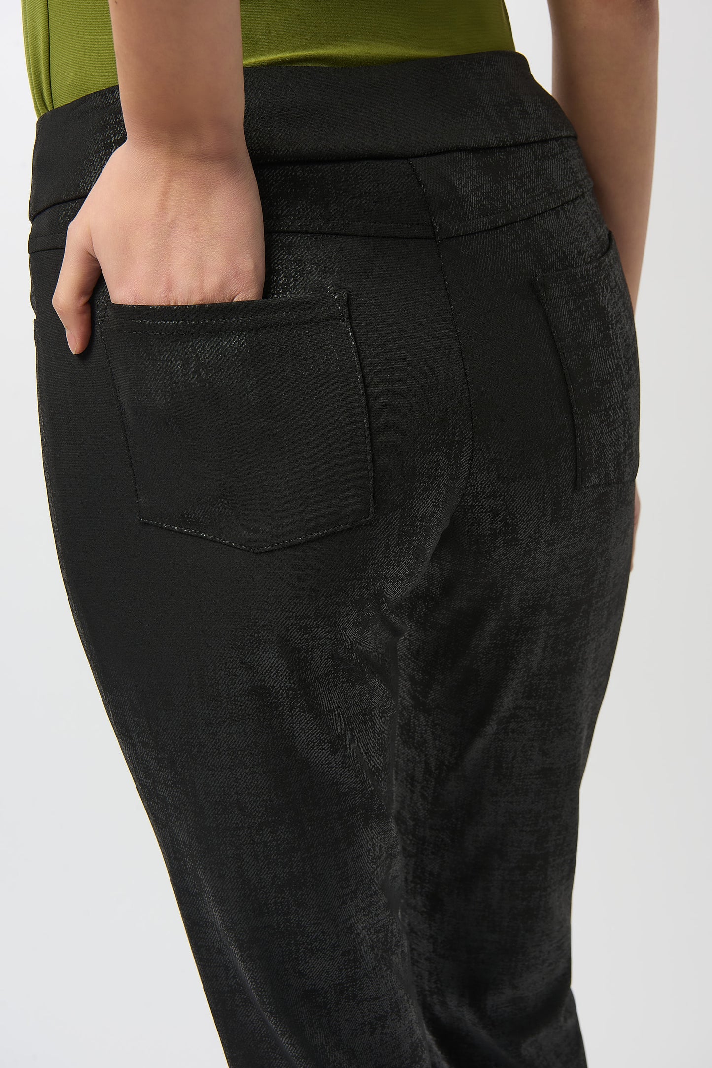 Silky Knit Straight Pull-On Pants 253000-SALE