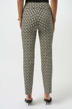 Load image into Gallery viewer, Jacquard Geometric Print Straight Pull-On Pants 253098
