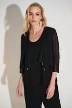 Load image into Gallery viewer, Signature | Layered Chiffon 2 piece set with Rhinestone Detail 253755
