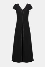 Load image into Gallery viewer, Signature | Woven Wide Leg Jumpsuit with Rhinestone Detail 253757
