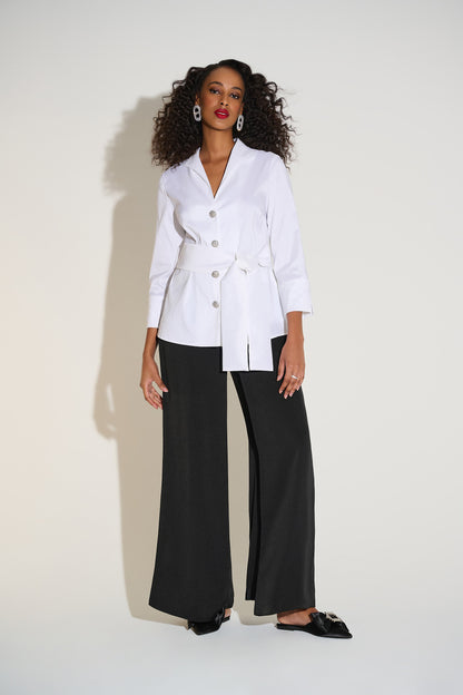 Signature | Stretch Taffeta Fitted Blouse 253797