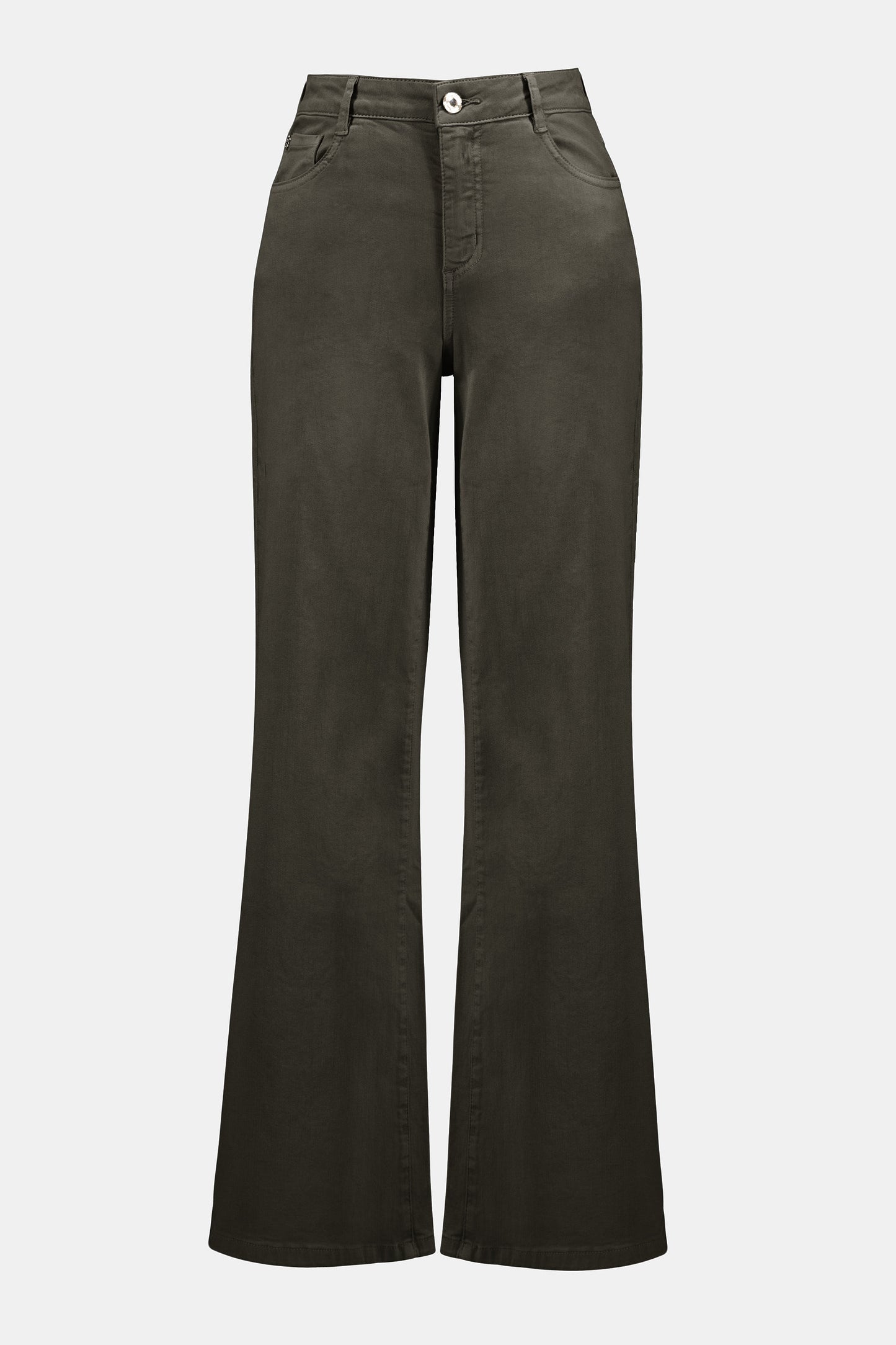 Goldie | Classic Wide-Leg Stretch Denim Jeans 253950-SALE