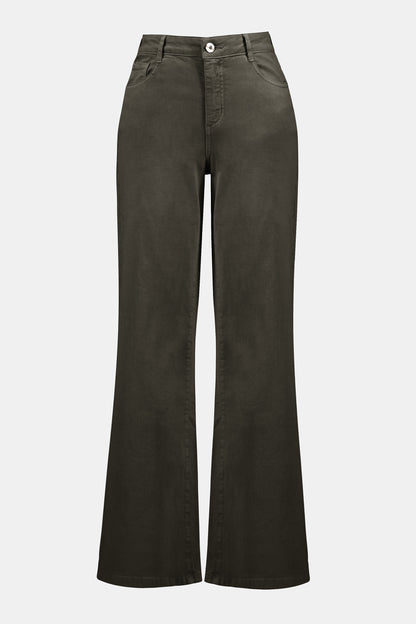 Goldie | Classic Wide-Leg Stretch Denim Jeans 253950-SALE