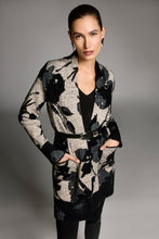 Load image into Gallery viewer, Abstract Jacquard Sweater Knit Long Cardigan 253956
