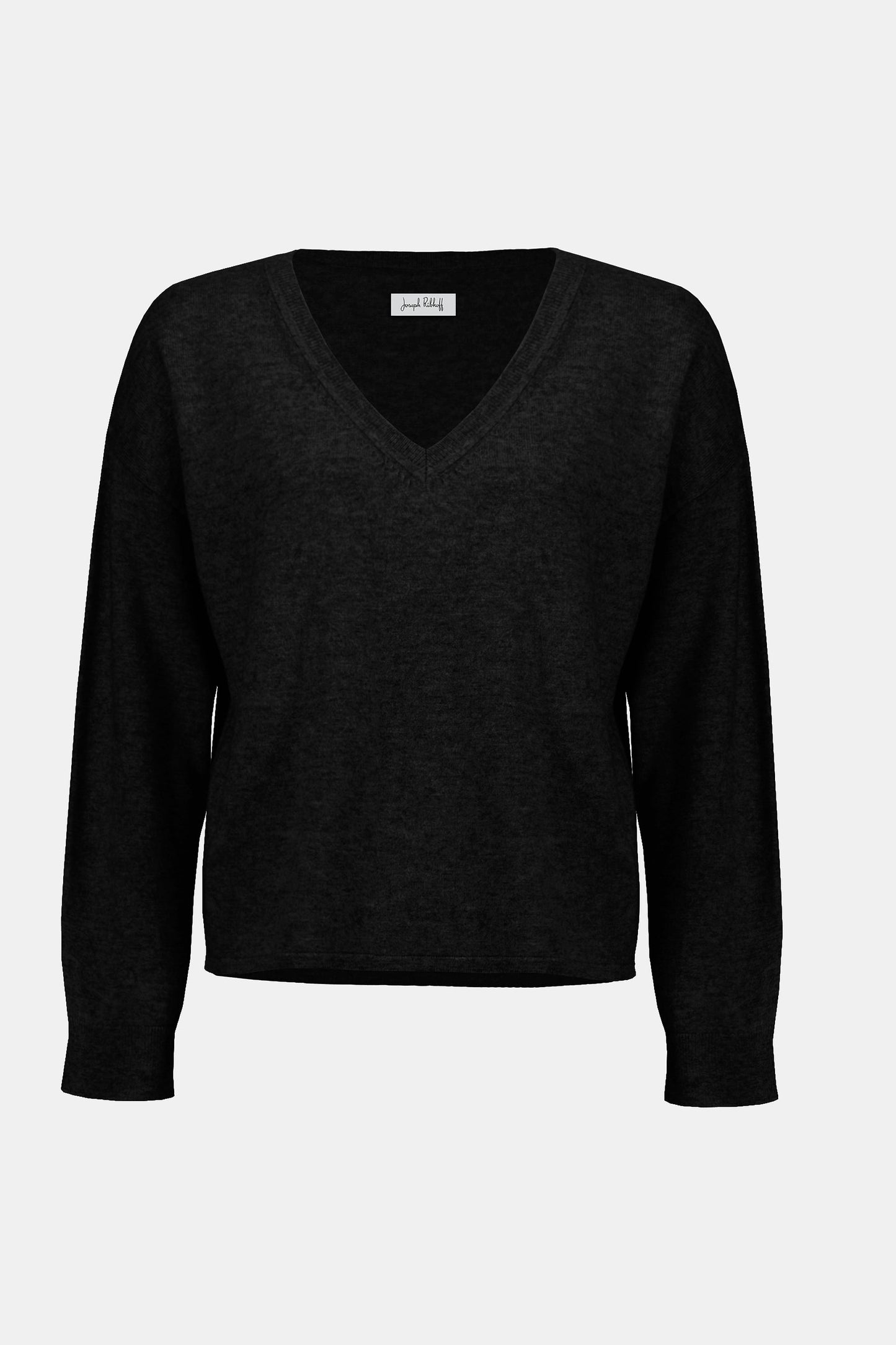 Wool Blend V-Neck Boxy Sweater 253967-SALE