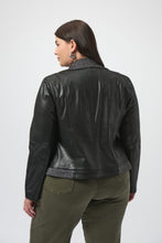 Load image into Gallery viewer, Foiled Faux Suede Fitted Jacket
