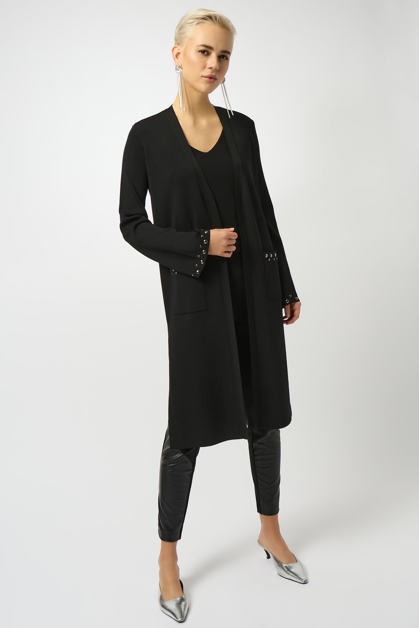 Sweater Knit Open-Front Cover Up 253990-SALE