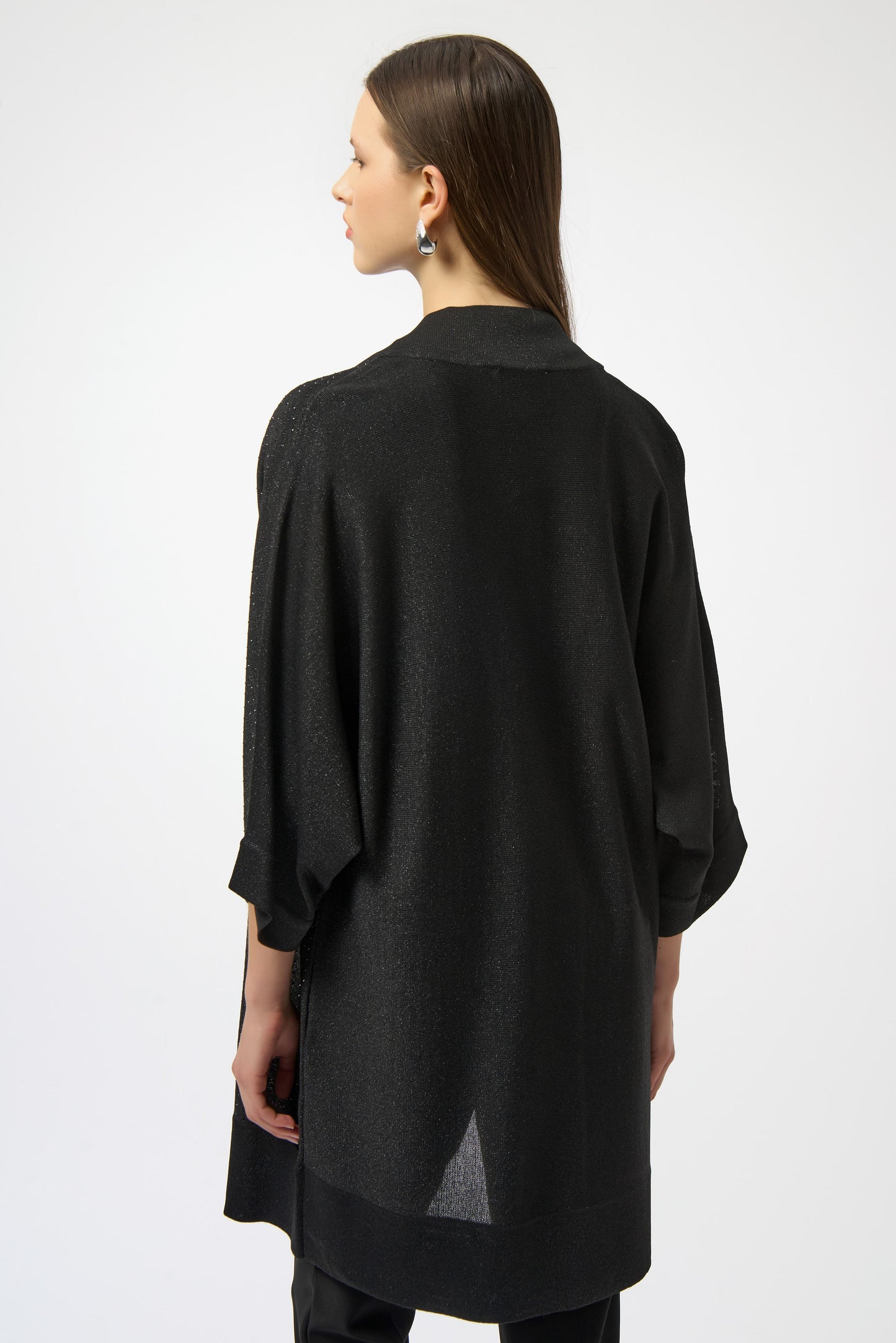 Sweater Knit Cover-Up with Iron-On Detail 254937