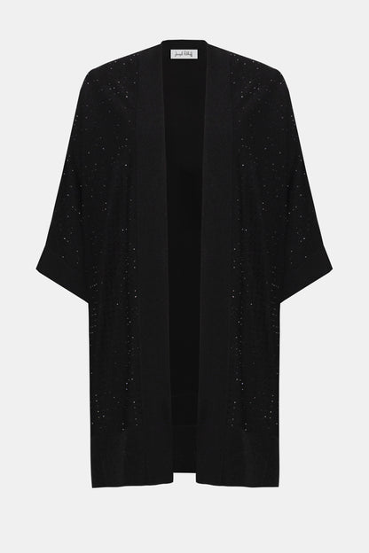 Sweater Knit Cover-Up with Iron-On Detail 254937