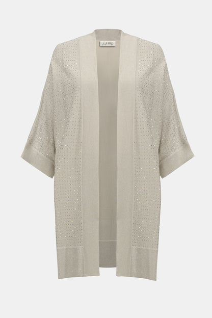 Sweater Knit Cover-Up with Iron-On Detail 254937