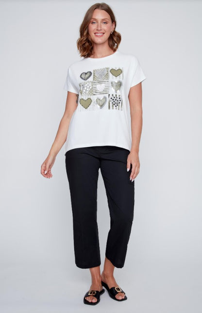 Heart Patchwork Tshirt