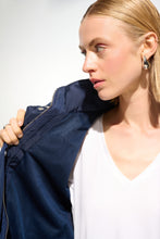 Load image into Gallery viewer, Imitation Memory Anorak With Hidden Hood 261630
