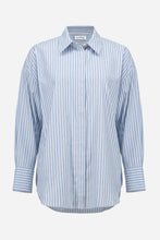 Load image into Gallery viewer, Tencel Stripe Print Boxy Blouse 261931
