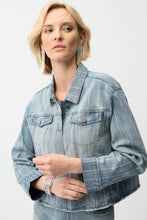 Load image into Gallery viewer, Denim Jacket With Rhinestones 261958
