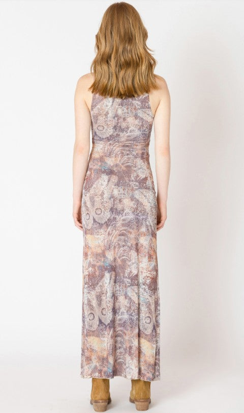 Sara Shirred Mesh Dress 2622002