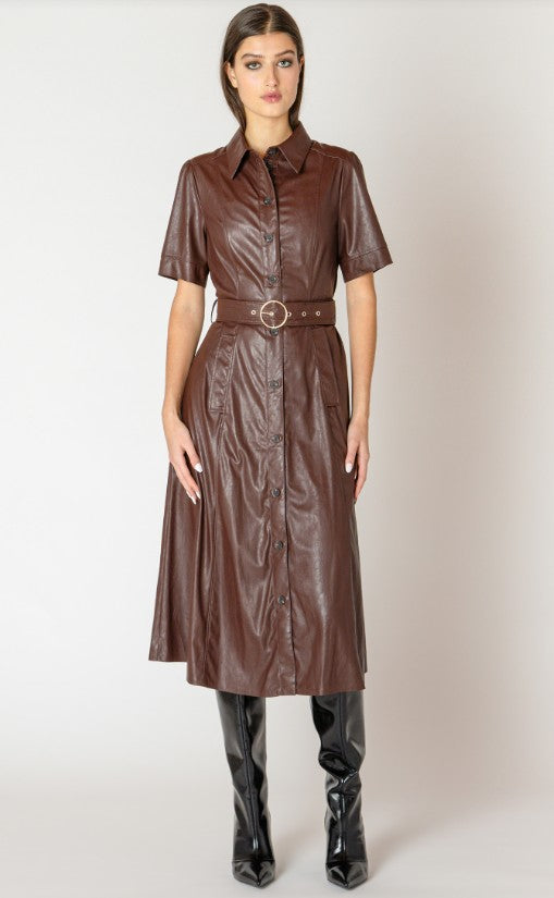 Victoria Belted Shirt Dress 2622003
