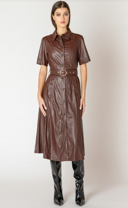 Victoria Belted Shirt Dress 2622003