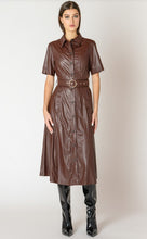 Load image into Gallery viewer, Victoria Belted Shirt Dress 2622003
