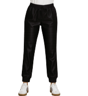 Leather Like Jogger Pant