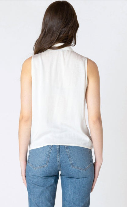 Lace Insert Wrap Blouse 2623502 SALE