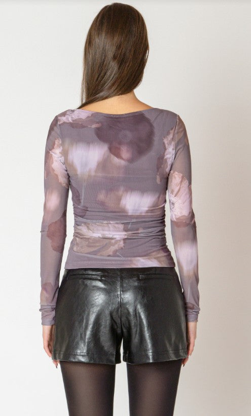 Printed Mesh Top 2624004