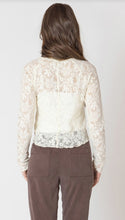 Load image into Gallery viewer, Exposed Seam Lace Top 2624016
