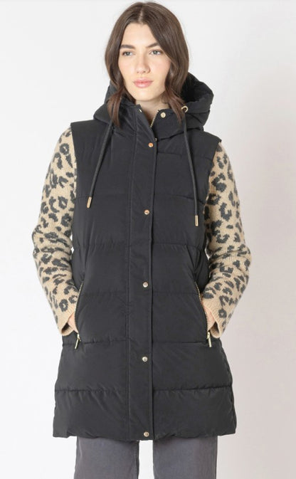 Val Hooded Puffer Vest 2629005-SALE