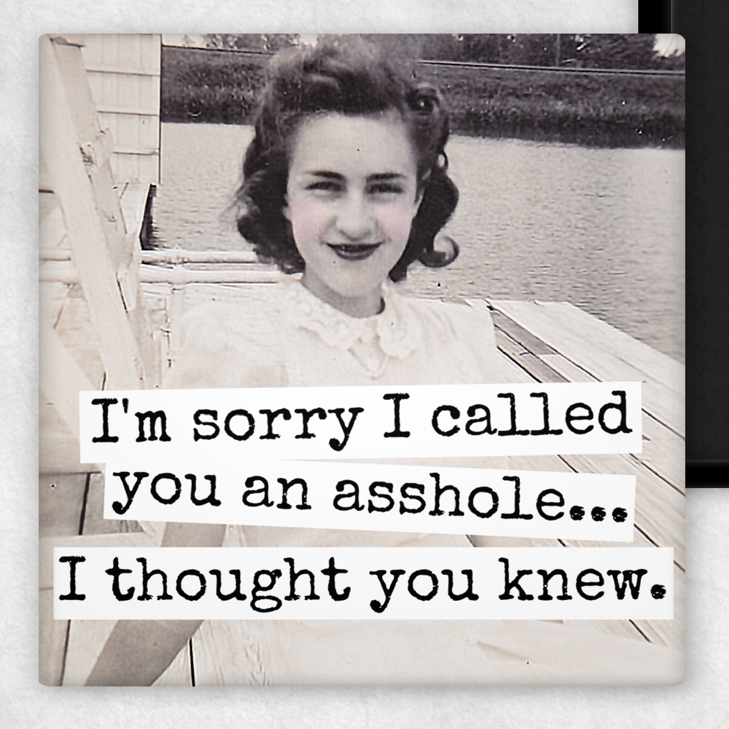 Raven's Rest Studio - Funny Magnet. I'm Sorry I Called You An Asshole...
