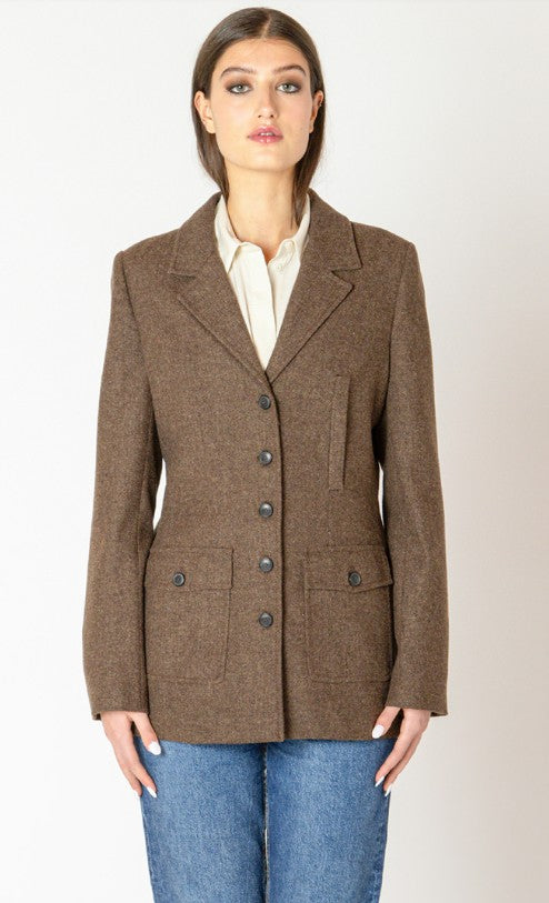 Heather Utility Blazer